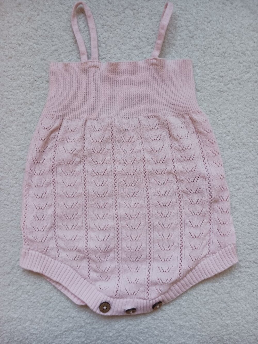 Jamie Kay Pink Knit Playsuit